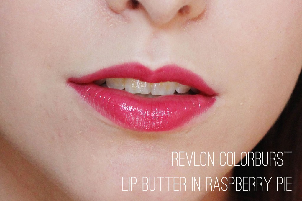 Revlon Colorburst lip butter in Raspberry Pie