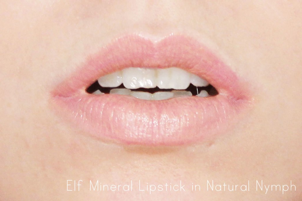 Elf Mineral Lipsticks in Natural Nymph