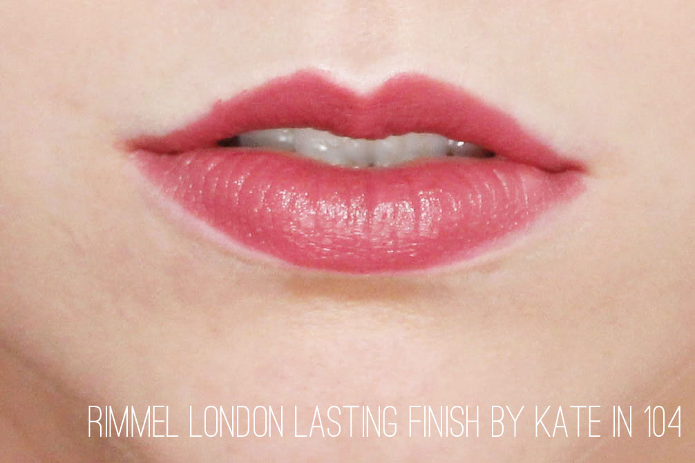 Rimmel London Lasting Finish Lipstick by Kate in 104