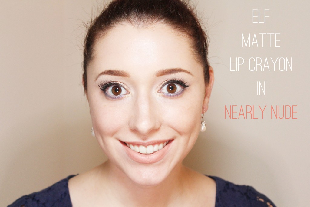 Elf Matte Lip Crayon in Nearly Nude