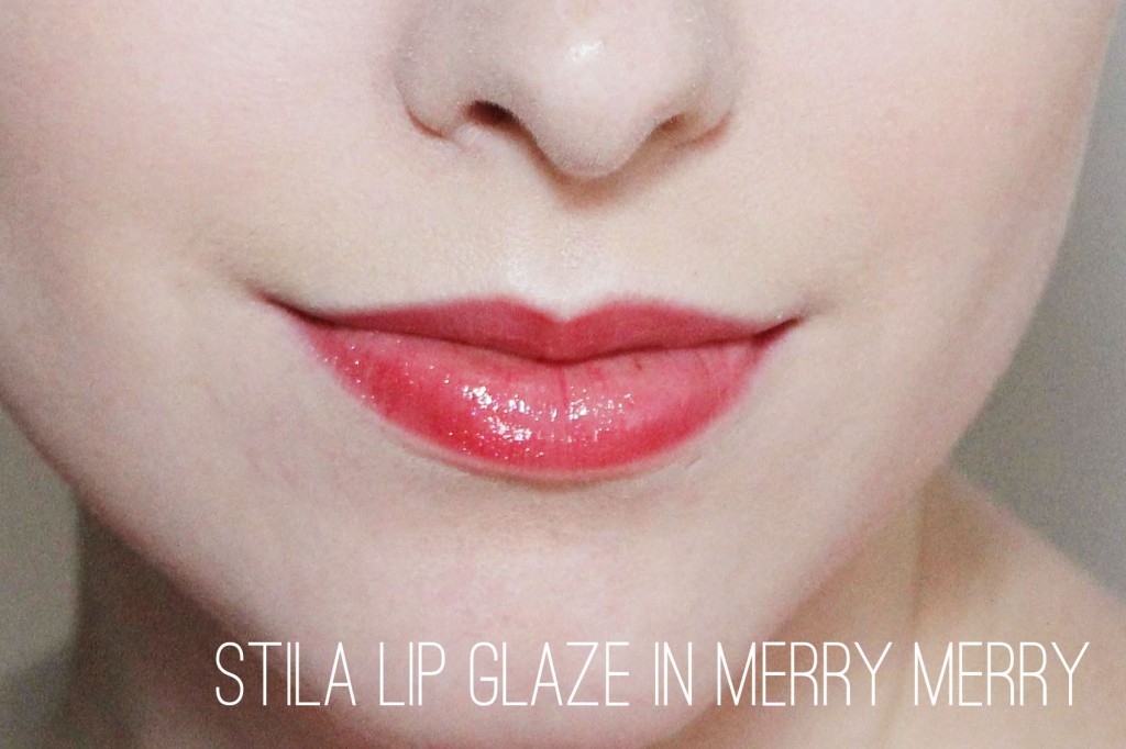 Stila Lip Glaze in merry merry