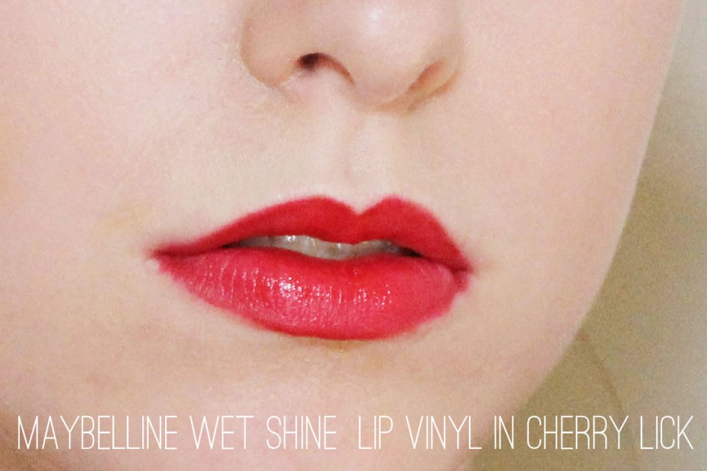 Maybelline Wet SHine Lip Vinyl in Cherry Lick