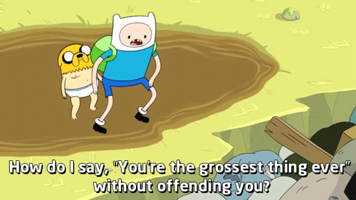 Adventure Time Gross gif